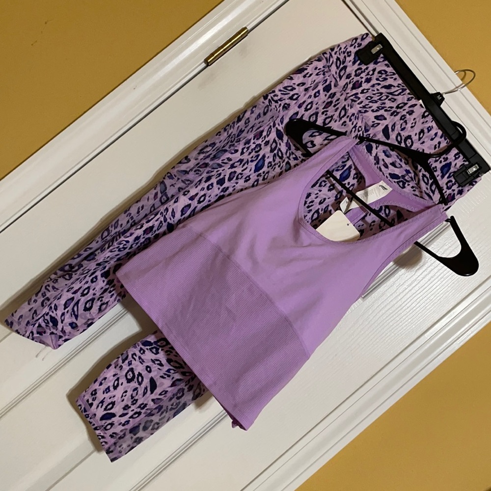 Fabletics leopard set